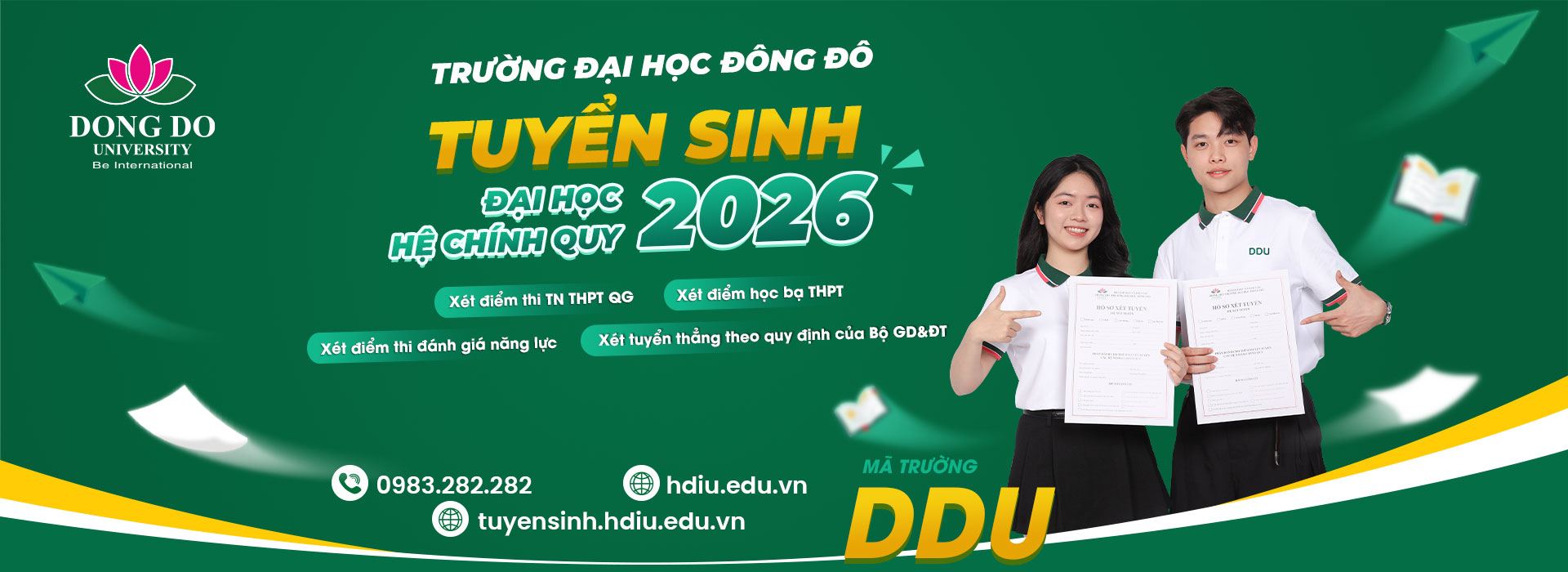 Tuyển sinh đại học 2026